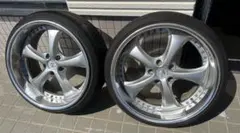 ド*パ様 訳あり品　SSR フェリーニ　18インチ SSR フェリーニ 18インチ 114.3 9.5＋30 2本 ドリフト スペア - メルカリ