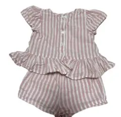 H&M ベビー ストライプ柄 セットアップ 子供服 80cm