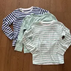 無印良品 キッズロンT 140cm 3枚セット