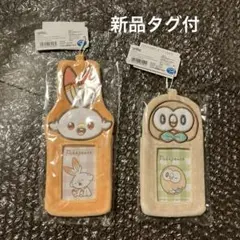ポケピース ふわふわフォトホルダー ヒバニー モクロー 2種セット