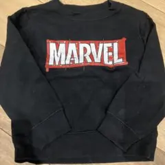 MARVEL マーベル トレーナー ブラック 110cm