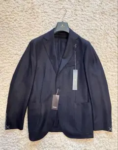 BOGLIOLI テーラードジャケット L ホップサック ブラック 本切羽 BOGLIOLI（ボリオリ）の「BOGLIOLI / 