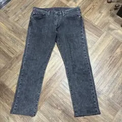 リーバイス511 ストレッチブラックデニム　w34×L32