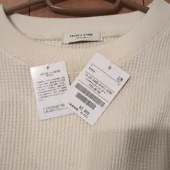 FREAK'S STOREワッフル クルーネックチュニックプルオーバー