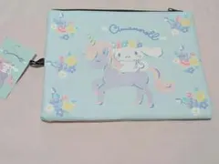 しまむら サンリオ シナモロール フラットポーチ