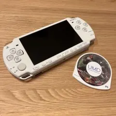 【ジャンク品】ホワイト PSP本体 UMDディスク付き