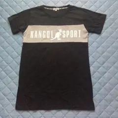 KANGOL SPORT Tシャツ ブラック グレー LLサイズのサムネイル