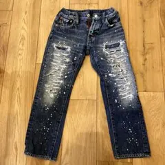 デニムダンガリー　子供用ジーンズ　130cm