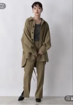 LOWRYS FARM メランジツイルパンツセットアップ