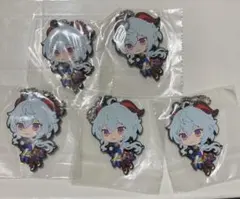 原神 カプセルラバーマスコット01 甘雨セット