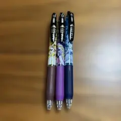 ディズニープリンセス　香り付きボールペン 3本セット 0.5mm