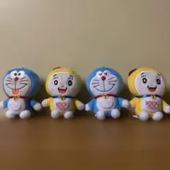ドラえもん ドラミちゃん　マスコット　4体セット