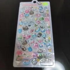 ペンギン アザラシ めんだこ かわいい 海シリーズ 立体シール