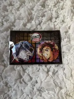 鬼滅の刃 キービジュアル缶バッジ 胡蝶しのぶ 童磨