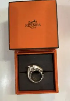 HERMÈS エルメス 希少入手困難アラベスク ヴィンテージリング SV925 