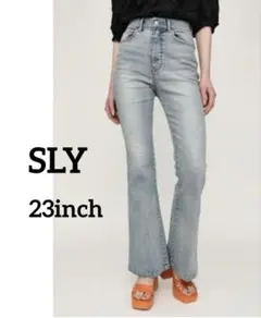 SLY フレア ハイウエストデニム