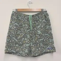 の*む様 Patagonia ワニ、カエル柄 7インチショートパンツ - メルカリ