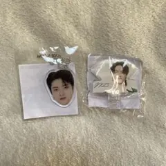 TREASURE ハルト 顔アクキー クリップ カプセルトイ