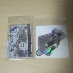 ブルーロック カイザー ネス 原画展 硬質ケース&ブロマイドセット ステッカー