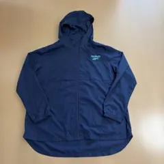 Reebok フード付きネイビージャケット ネイビー