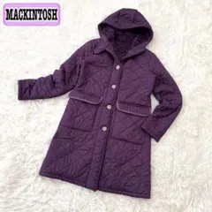 MACKINTOSH マッキントッシュ　グランジ　キルティングコート　紫36 M