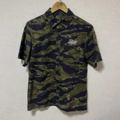 Subciety 00's ミリタリー　タイガーカモ　迷彩　半袖シャツのサムネイル