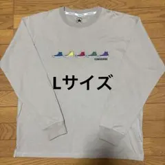 CONVERSE スニーカー刺繍 長袖カットソー
