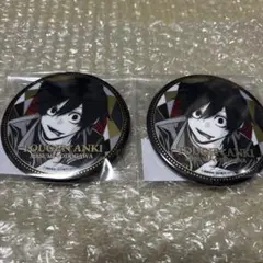 桃源暗鬼　淀川真澄　BIGメタリック缶バッジ　2個セット