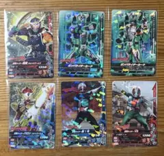 【即日発送】仮面ライダー大戦　ガンバライドカード　６枚セット