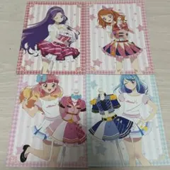 アイカツ大衣装展 特典 ポストカード 美月 あかり みお あいね