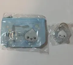 しずくちゃん みるみるちゃん クリアポーチ ゴムキーホルダー