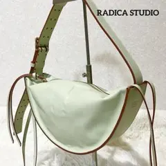 RADICA STUDIO AMACA ショルダーバッグ　ミントグリーン 2026年最新】radica studioの人気アイテム - メルカリ