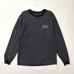 The Ennoy Professional ボーダーロングスリーブTシャツ - メルカリ