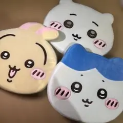 新品　ちいかわ 低反発クッション 全3種セット　ハチワレ　うさぎ　ちいかわ