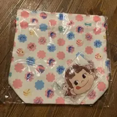 ペコちゃん　ハンドタオル　巾着 不二家 ハンドタオル ペコちゃん ペコ＆ポコ ミルキー タオル