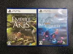 【PS5】蟻の帝国 &サブノーティカ:ビロウゼロ(セット売り)