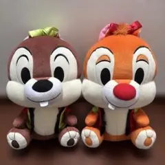 ジャングルカーニバル賞品 チップとデール ぬいぐるみ