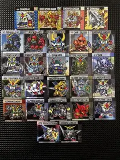元祖SDガンダムスナックVol.1 Vol2シール27種セット