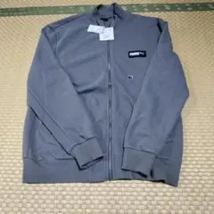 PUMA グレー ジップアップジャケット XL