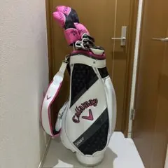 Callaway ハート柄キャディバッグ レディース - メルカリ