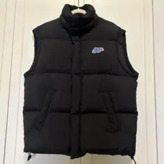 美品 DIESEL ベスト サイズ:Ｌ近年モデル リピートロゴ シープスキン ディーゼル(DIESEL) ダウンベスト メンズジャケット・アウター