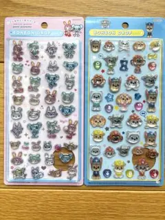 【正規品】ボンボンドロップシール 2枚セット メゾピアノ パウパトのサムネイル