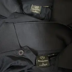 2枚‼️Mercedes-Benz ポロシャツ ネイビー Mサイズ