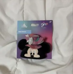 香港ディズニー　20周年　ミッキー　イヤーハット　バッグチャーム