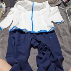 Nike Dri-FIT ジャージ L ホワイト/ブルーのサムネイル