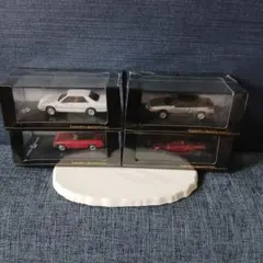 【希少】ディアゴスティーニ　日本の名車コレクション　1/64まとめ　4台セット 希少】ディアゴスティーニ 日本の名車コレクション 1/64まとめ 4台