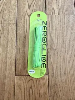 MIZUNO ZEROGLIDE シューレース ネオングリーン 140cm