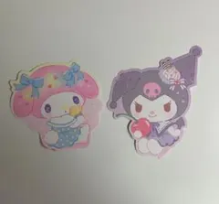 クロミ マイメロ ダイカットステッカー サンリオ