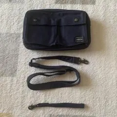 【美品】吉田カバン　2WAYショルダーバッグ　PORTER 　SMOKYネイビー