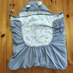 ま*ま様 抱っこ紐カバー　ベビーカーカバー　ブランケット　くま　出産準備